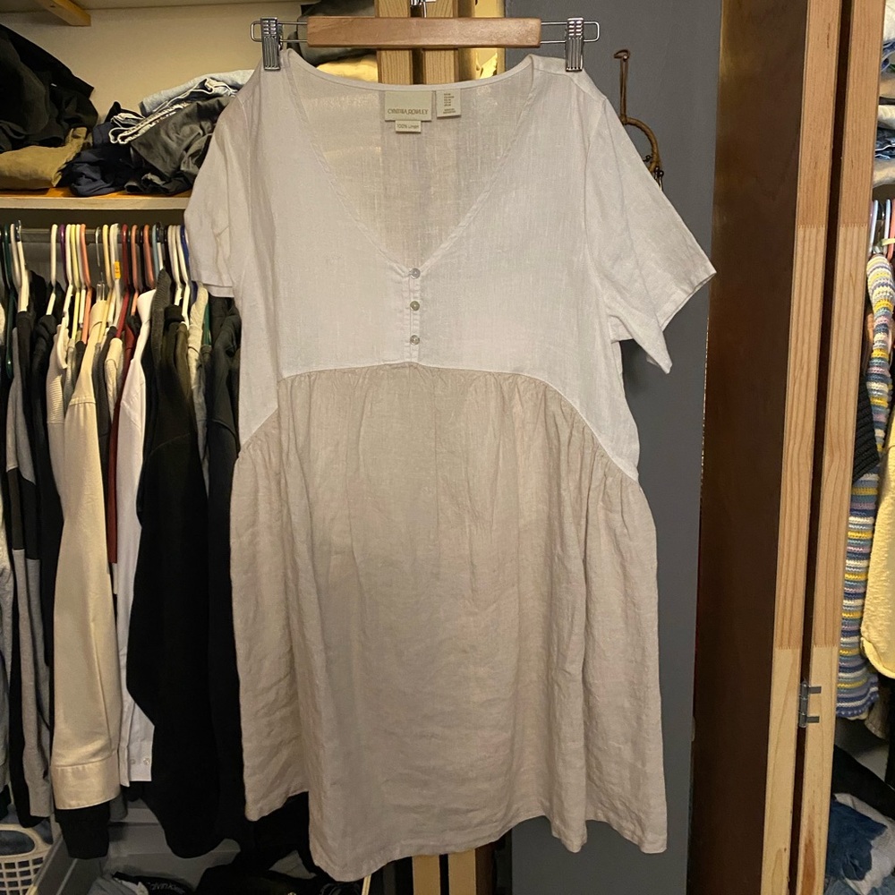 Linen dress